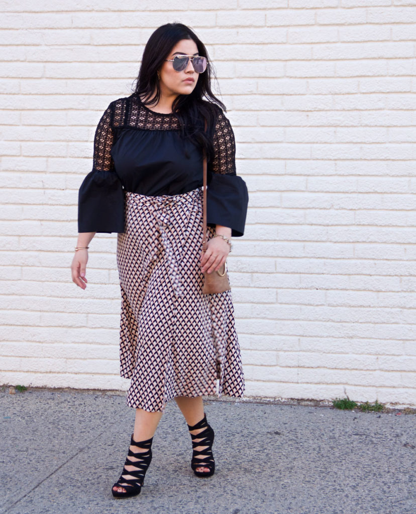 The Wrap Skirt You NEED Right Now - The Grey Ink
